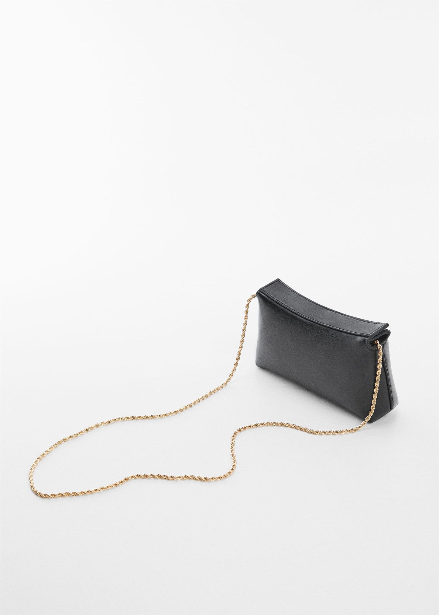 Bolso Cruzado Cadena Negro
