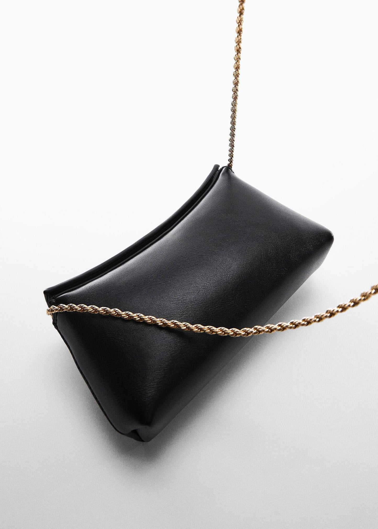 Bolso Cruzado Cadena Negro
