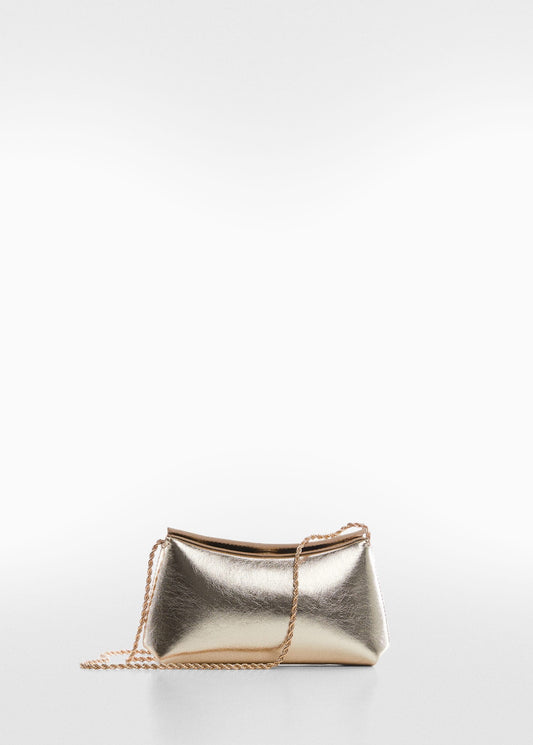 Bolso Cruzado Cadena Dorado
