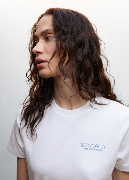 Camiseta Estampada Blanco