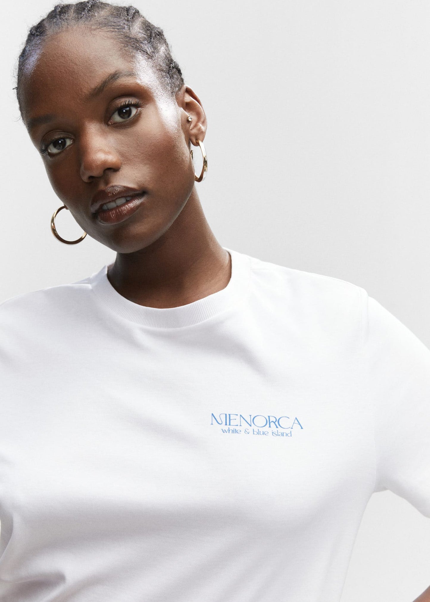 Camiseta Estampada Blanco