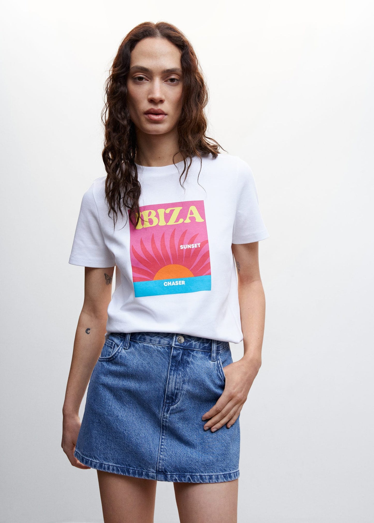 Camiseta Estampada Multicolor