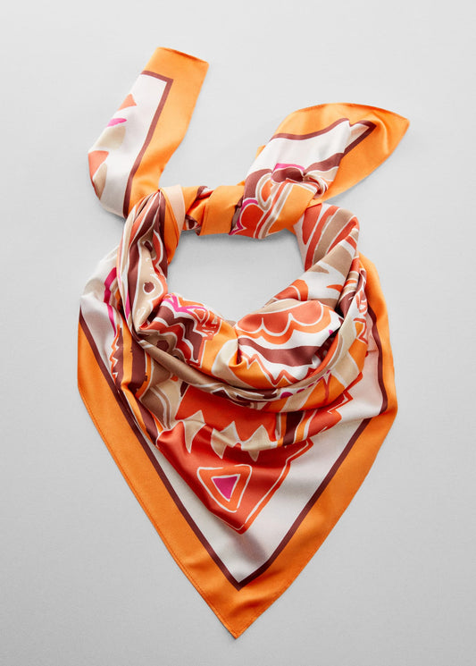 Pañuelo Satinado Estampado