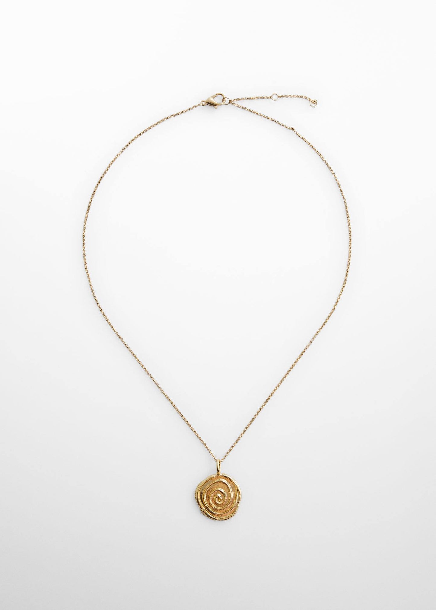 Collar Espiral Dorado