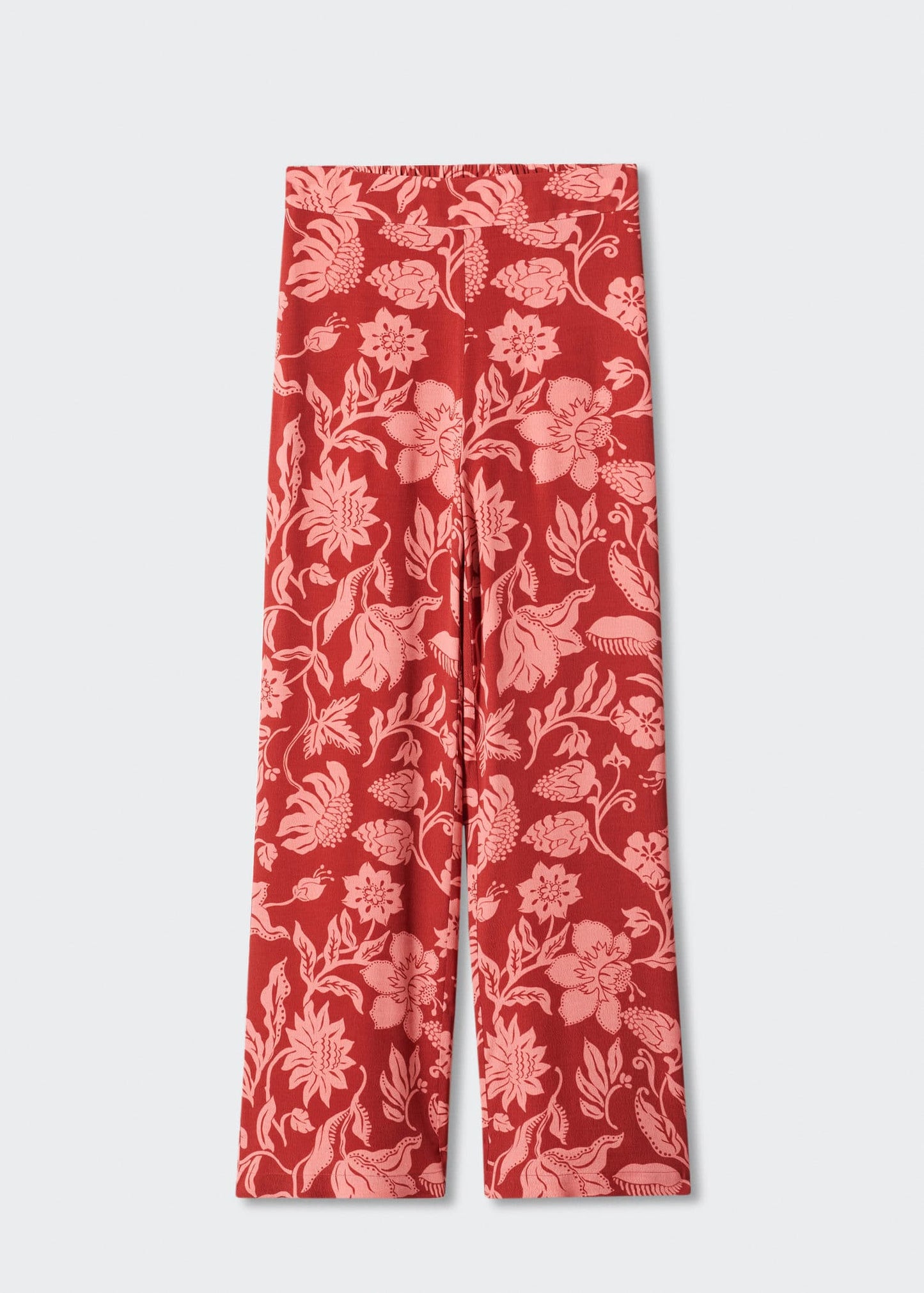 Pantalón Palazzo Floral Rosa
