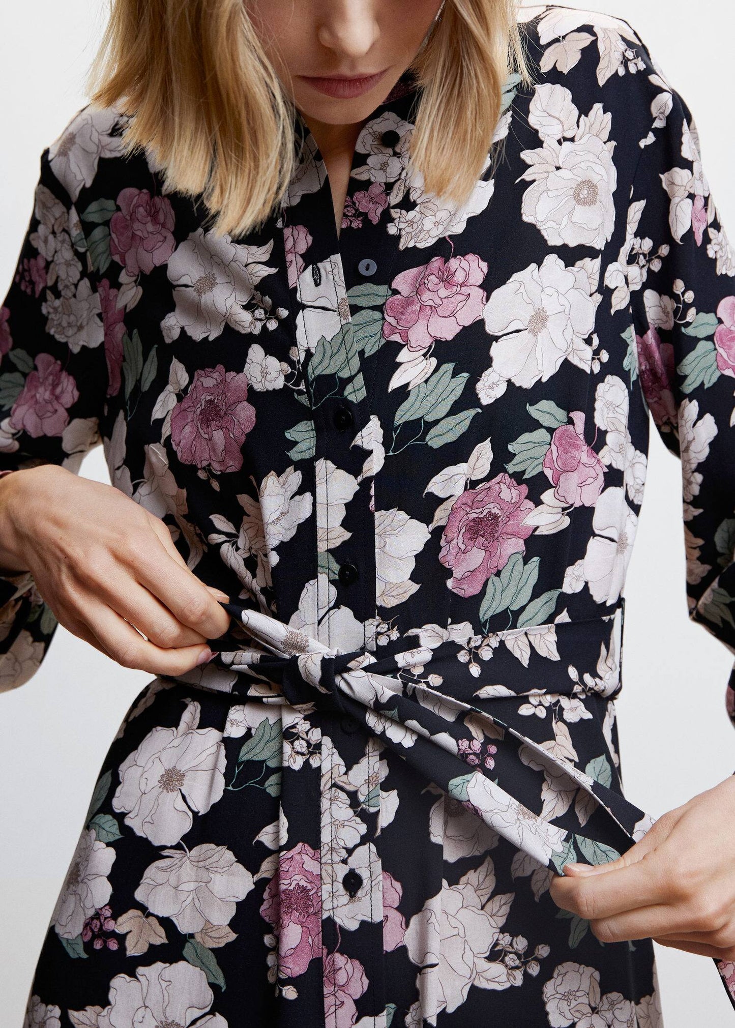 Vestido Camisero Estampado