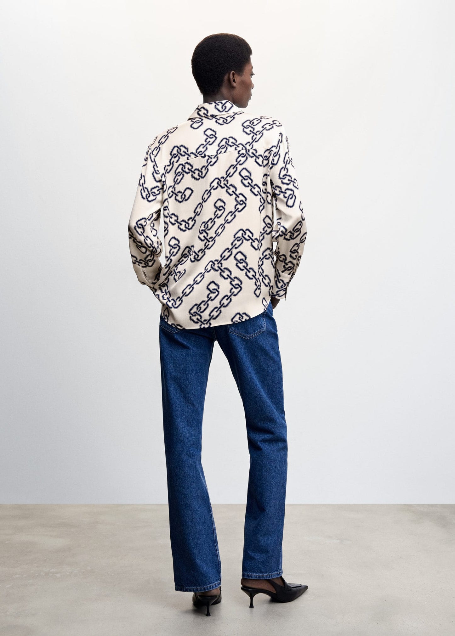 Blusa Satinada Estampado