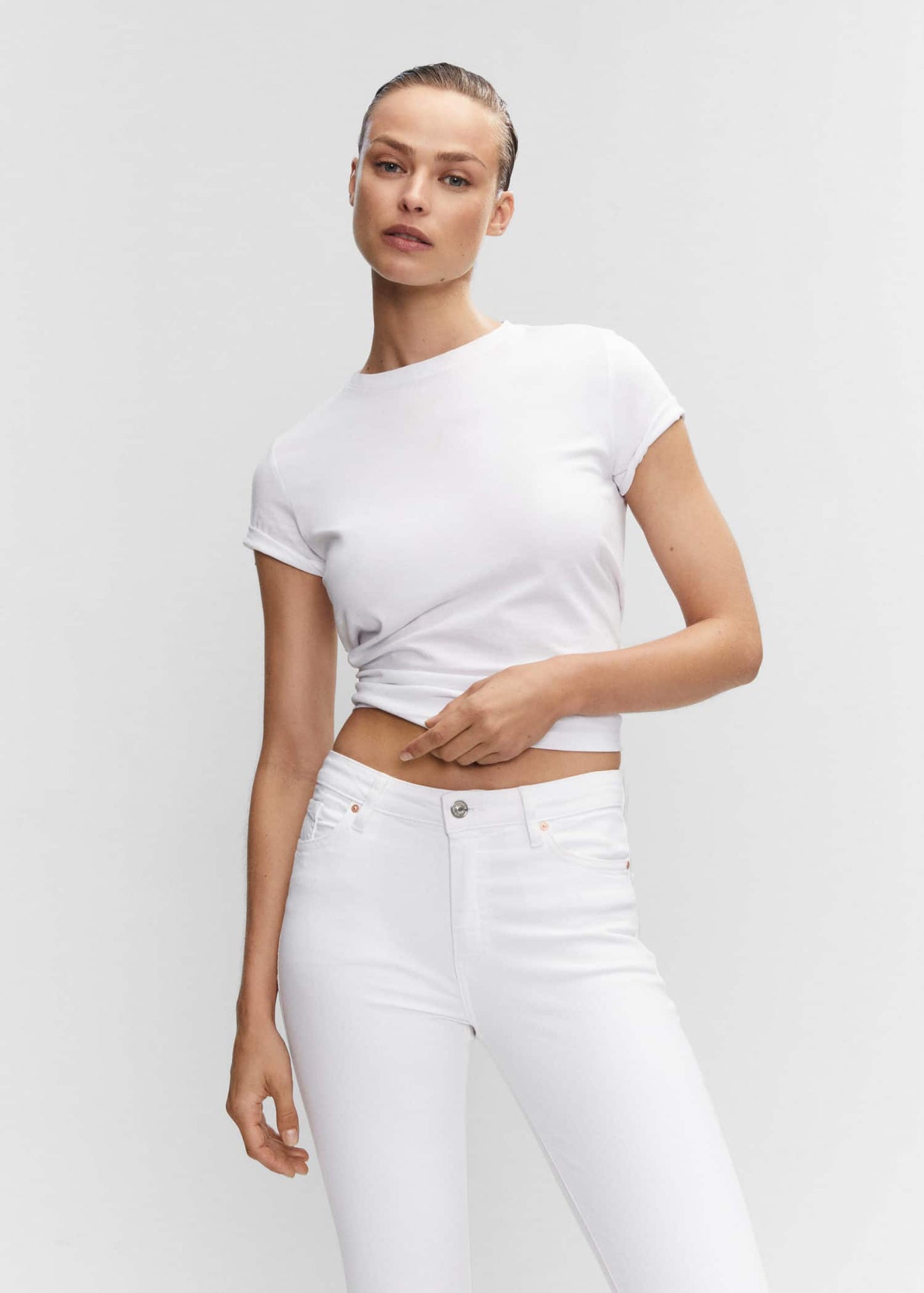 Jeans Skinny Blanco