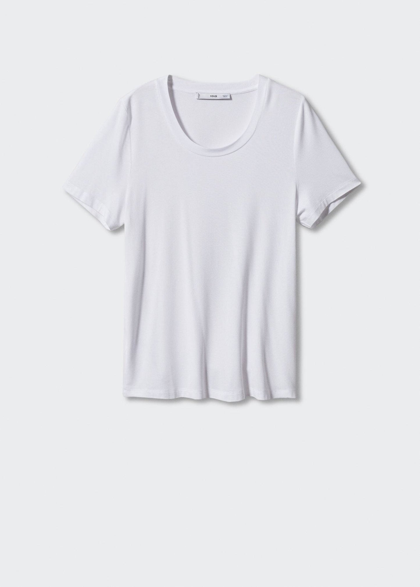 Camiseta Manga Corta Fluida Blanco