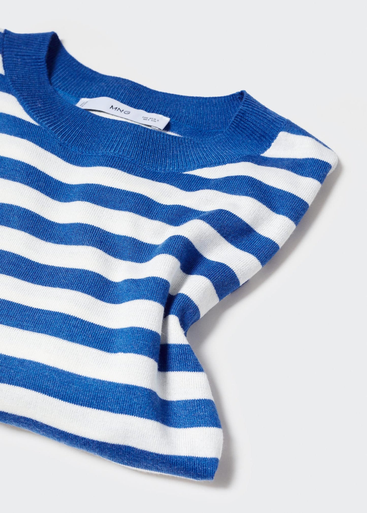 Sudadera Manga Corta Azul
