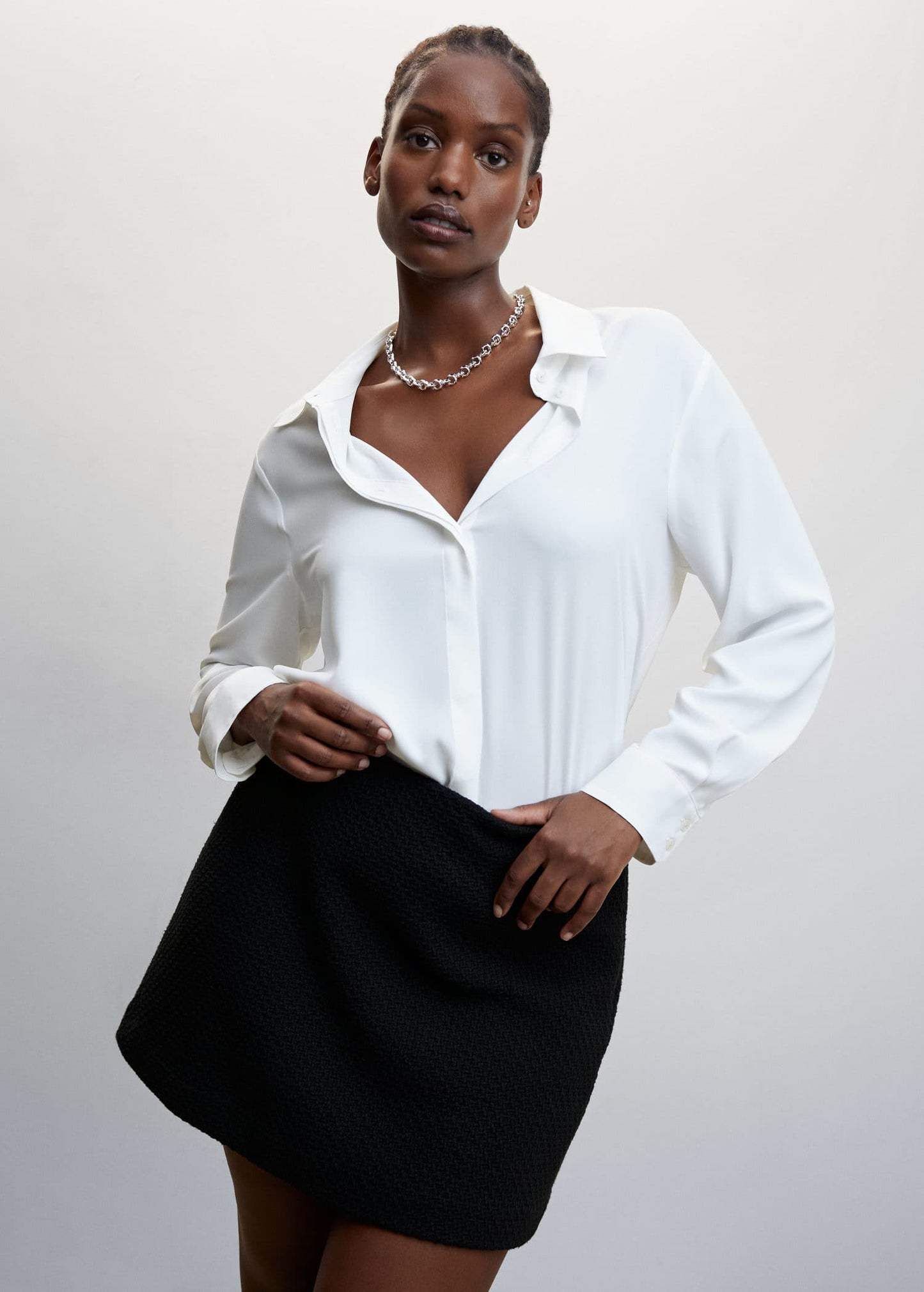 Blusas White
