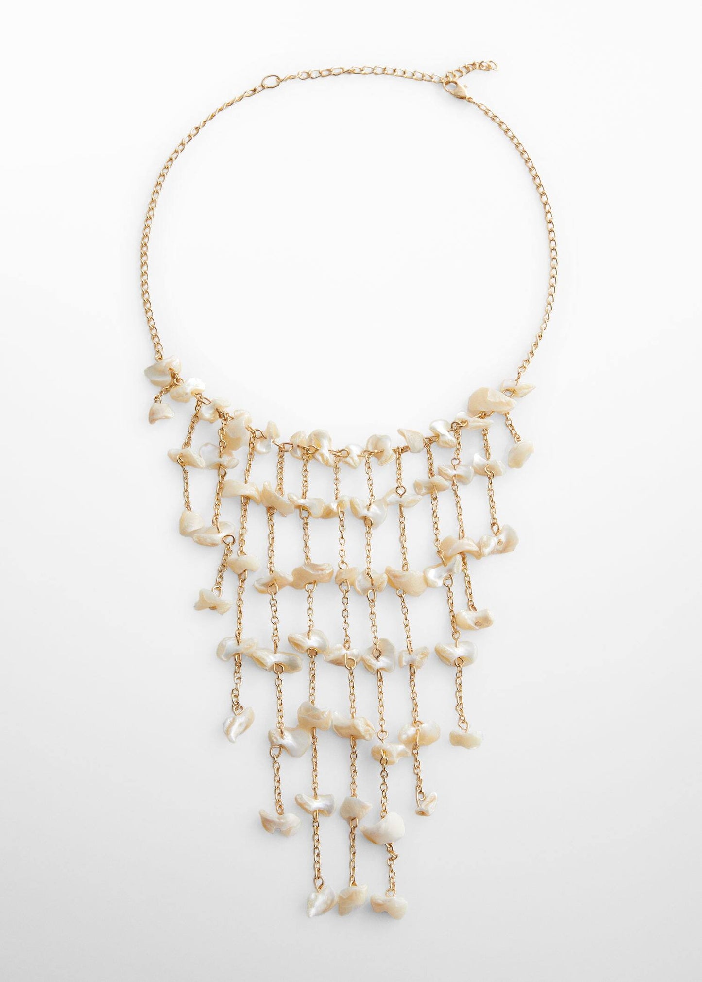 Collar Abalorios Nácar