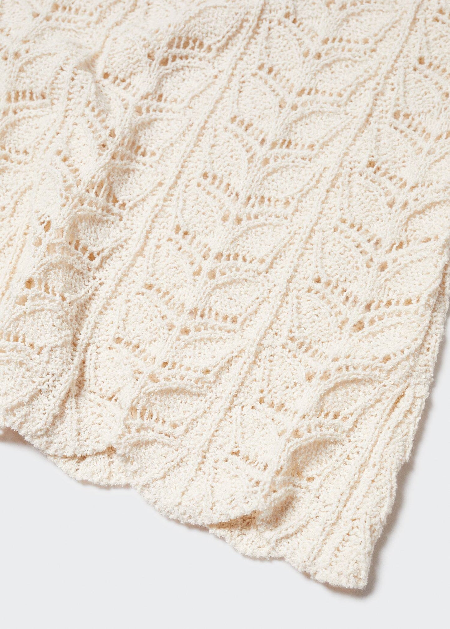 Sudadera Calado Blanco