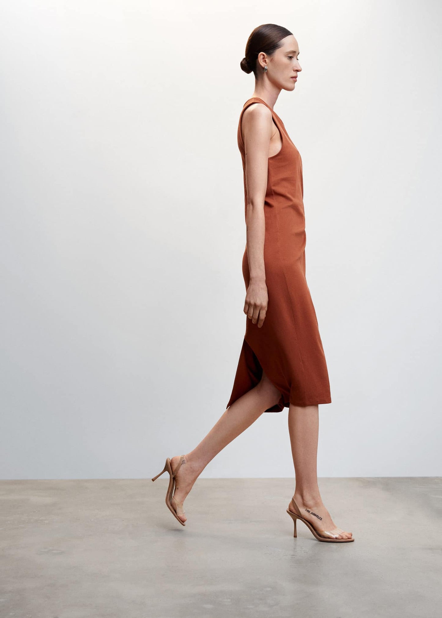 Vestido Lazo Naranja
