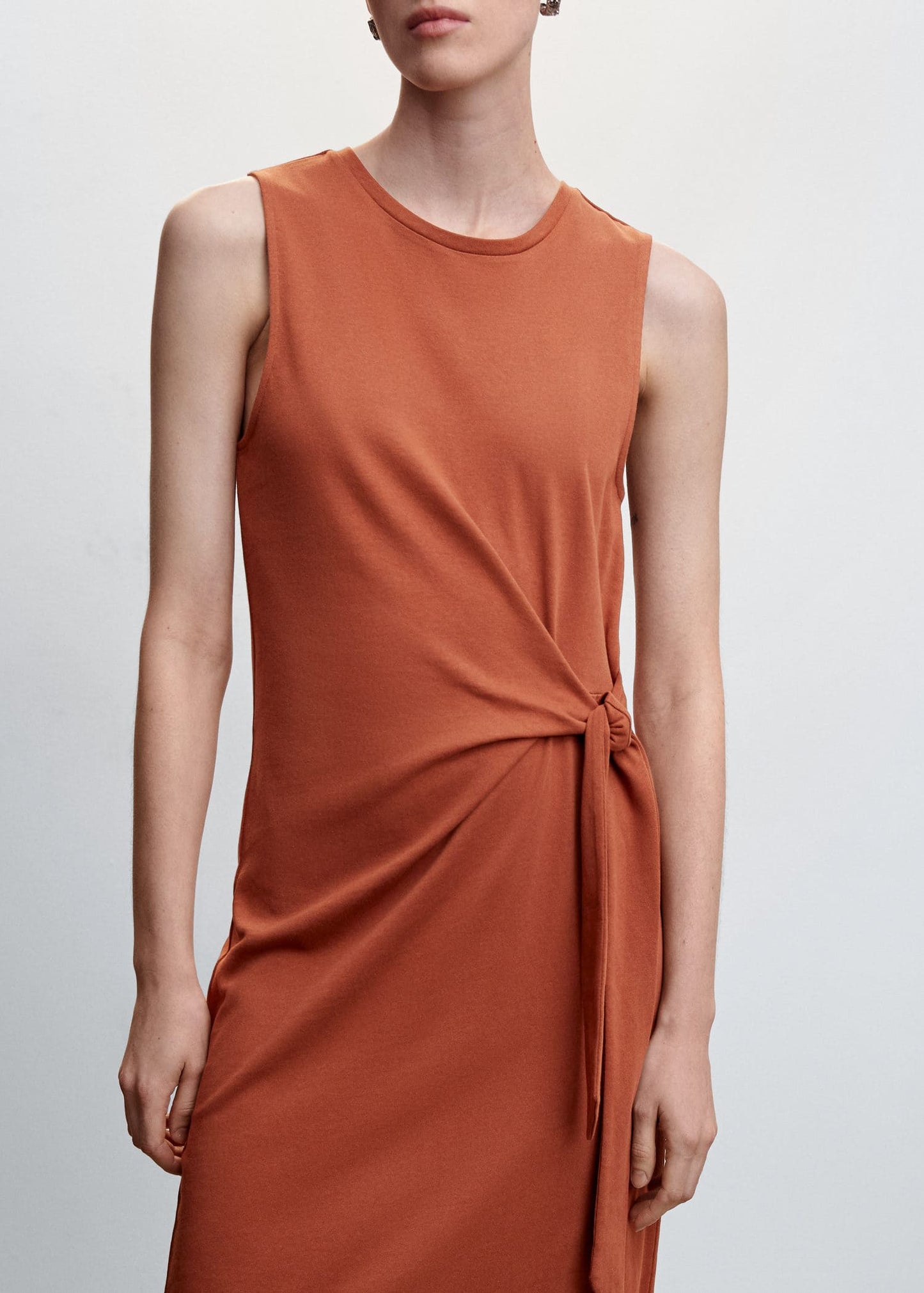 Vestido Lazo Naranja