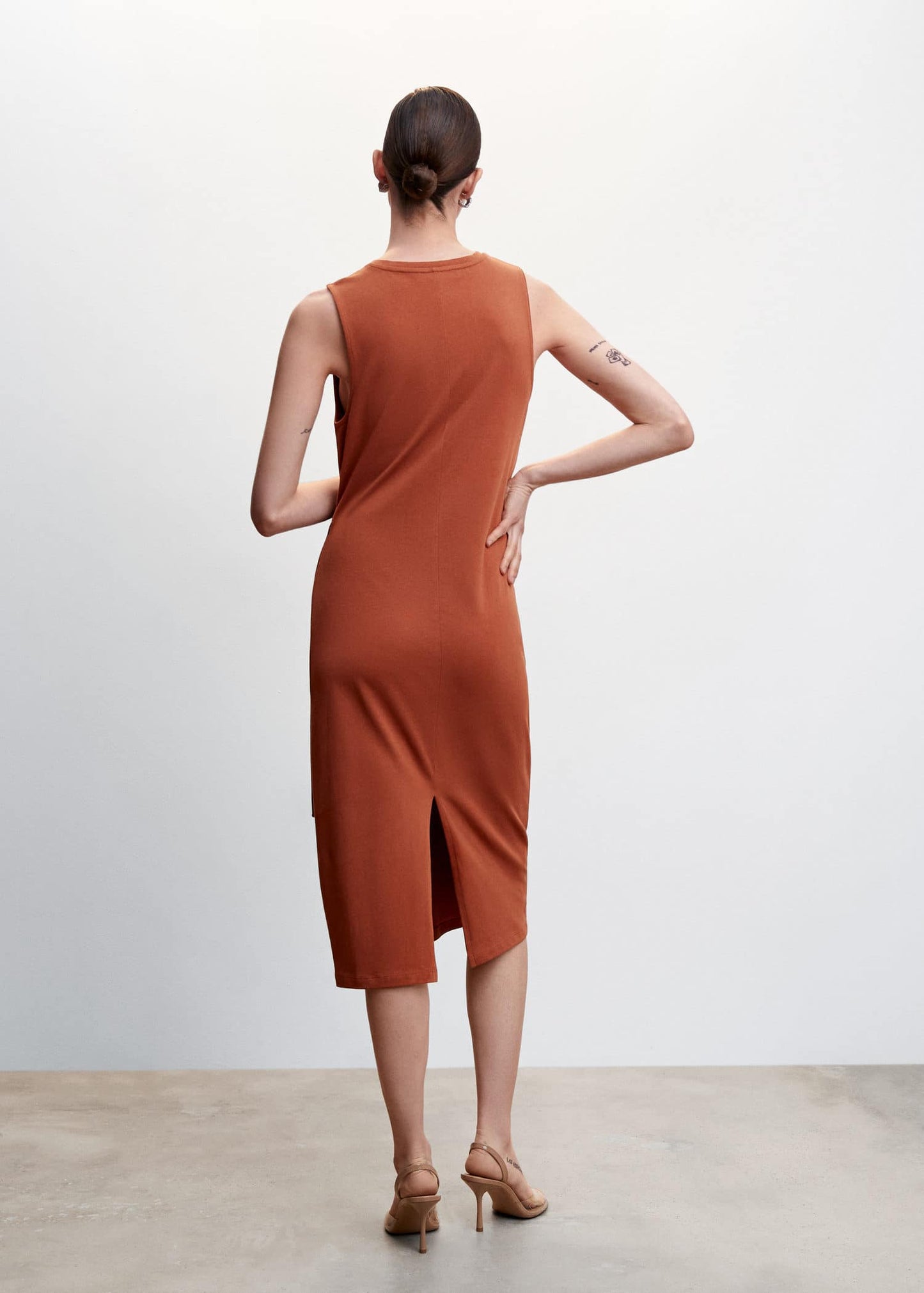 Vestido Lazo Naranja