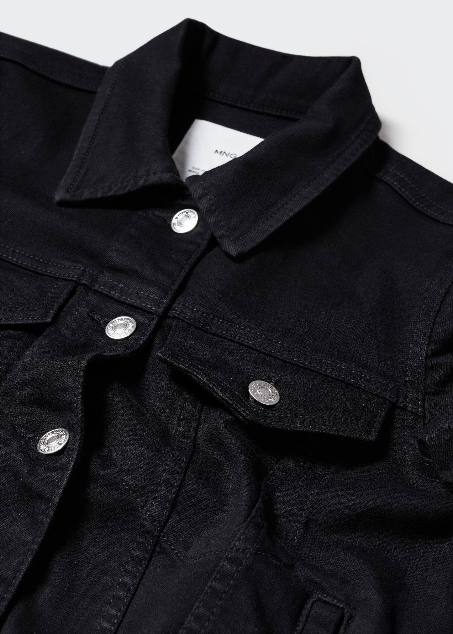 Jacket Denim Negro