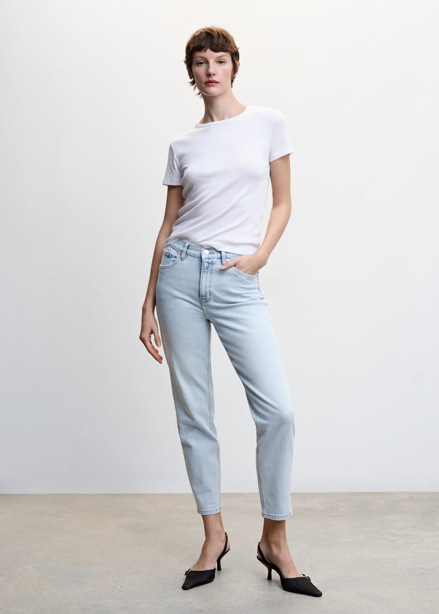 Pantalón Denim Azul