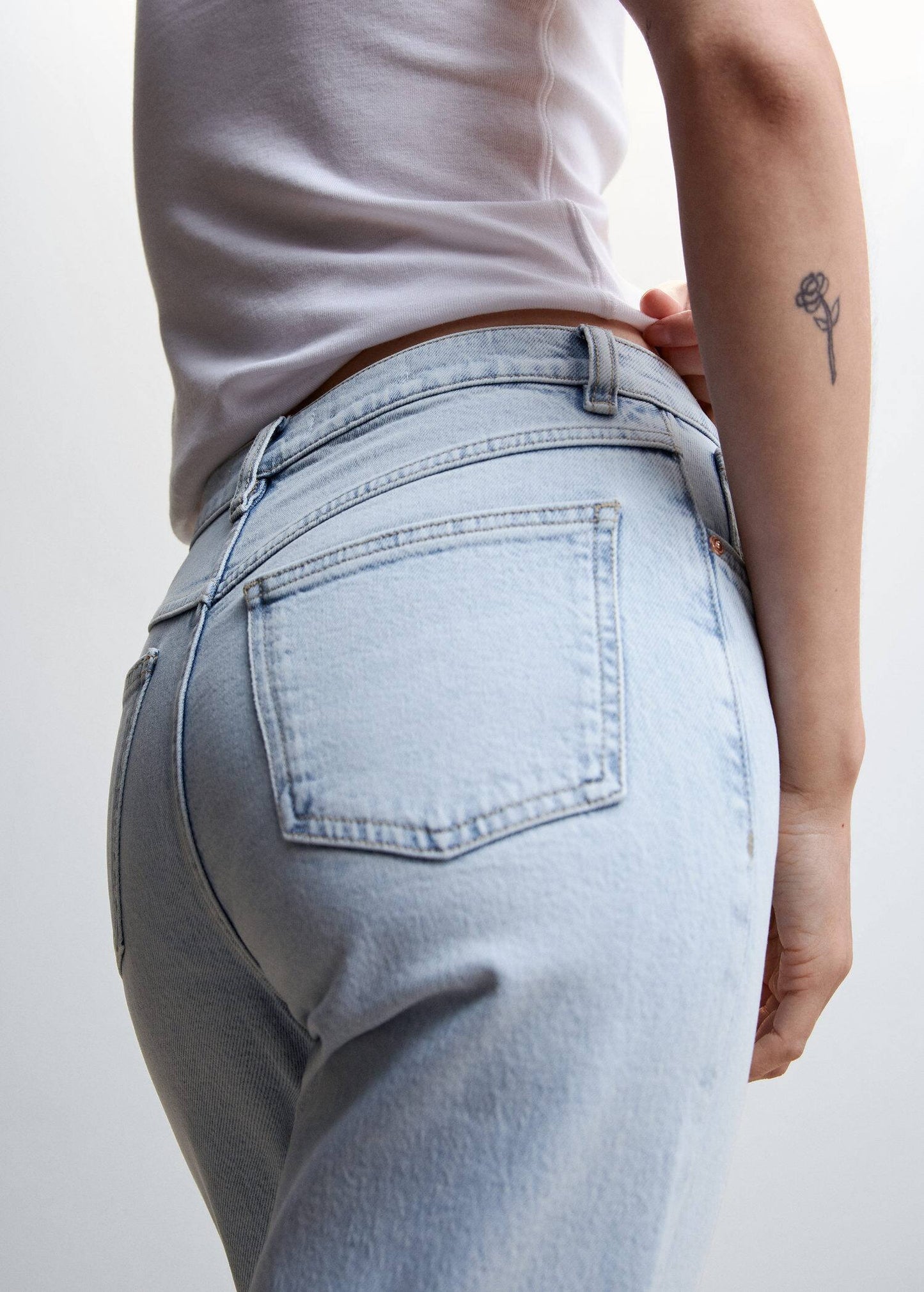 Pantalón Denim Azul