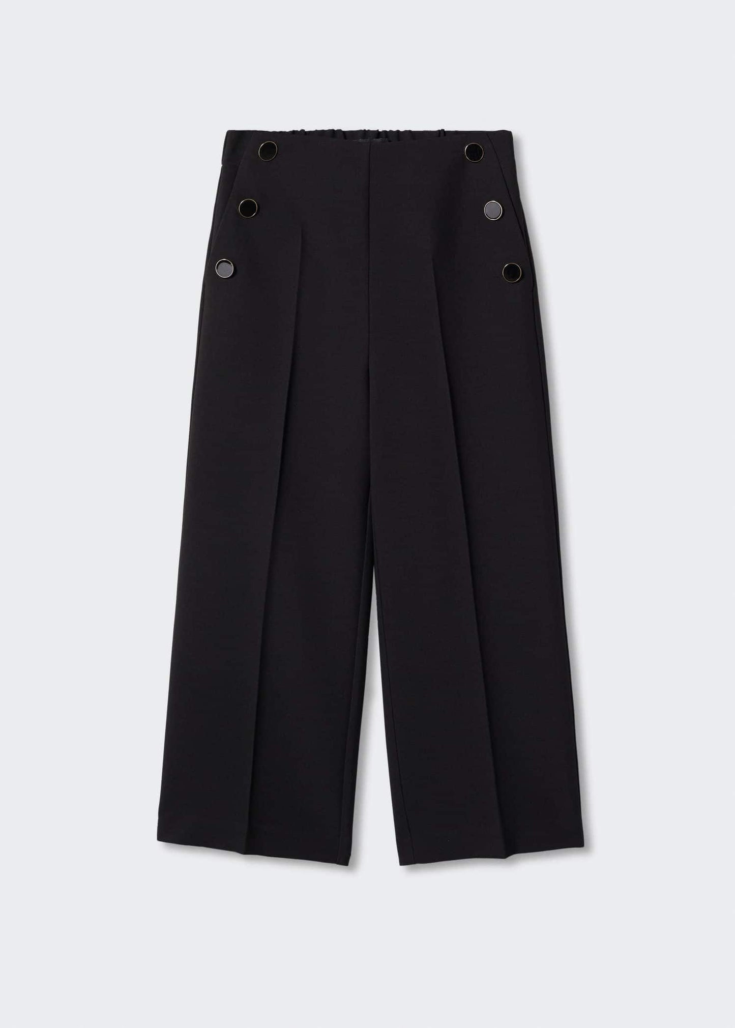 Pantalón Botones Negro