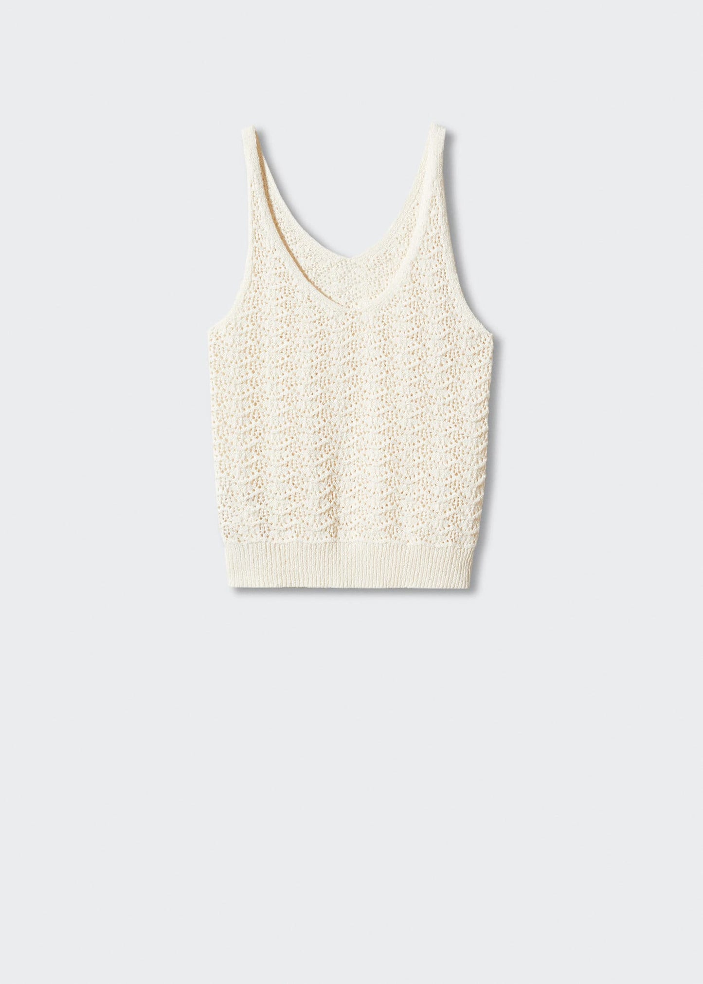 Top Tirantes Calado Blanco