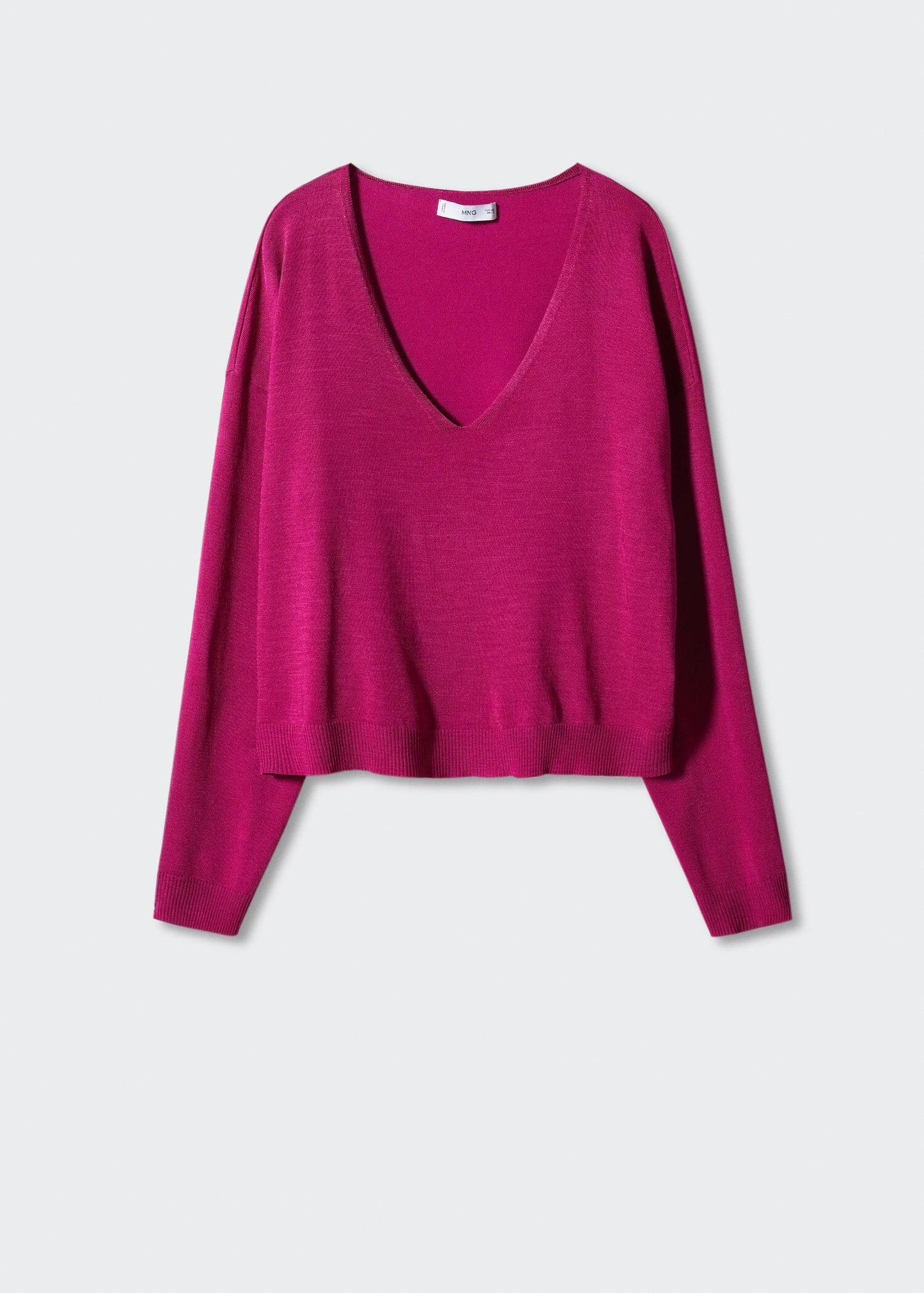 Jersey Cuello Pico Rosa