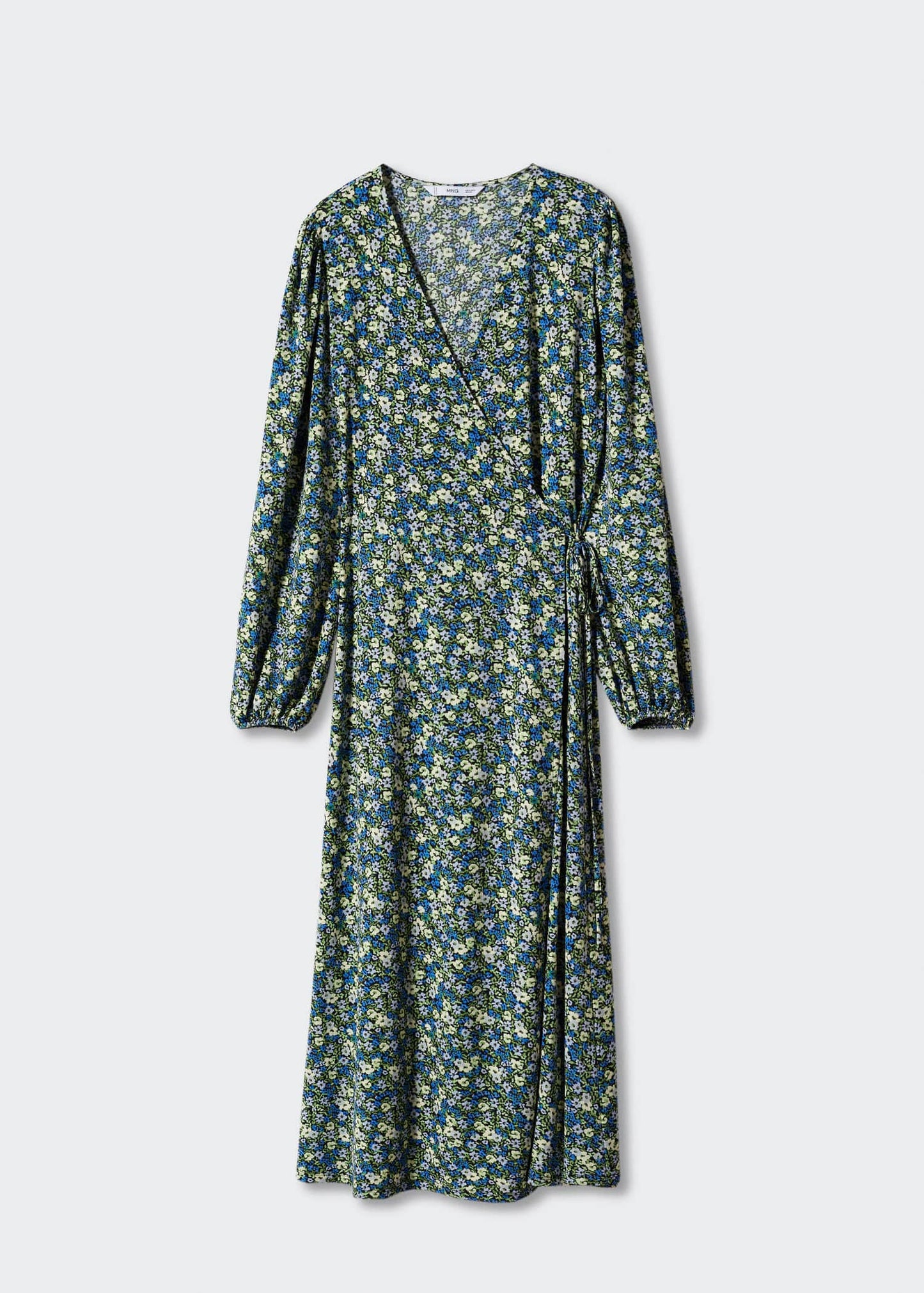 Vestido Estampado Abertura