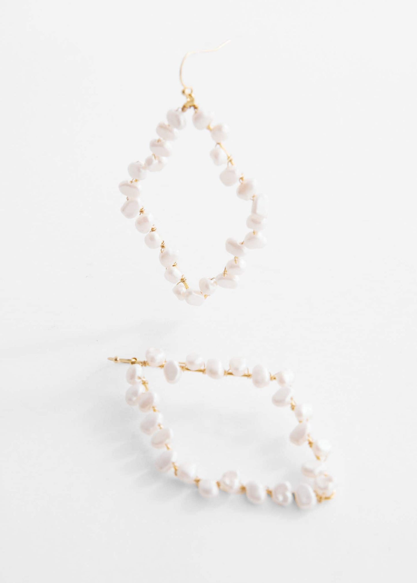 Pendientes Rombo Dorado