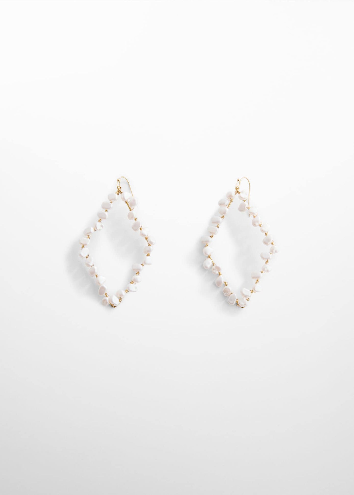 Pendientes Rombo Dorado
