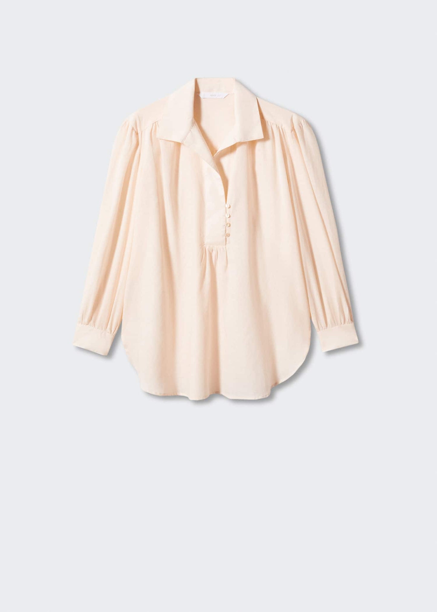 Blusa Camisera Holgada Rosa