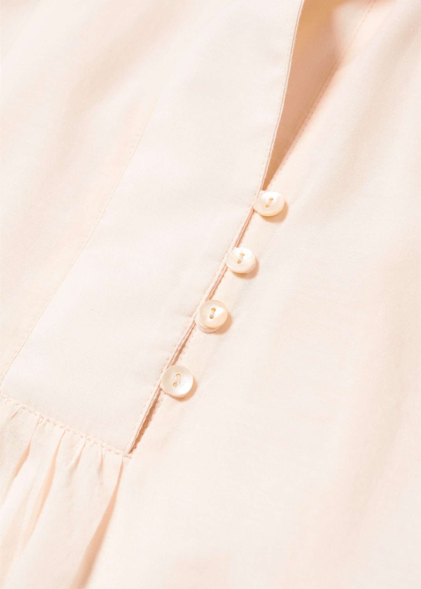 Blusa Camisera Holgada Rosa