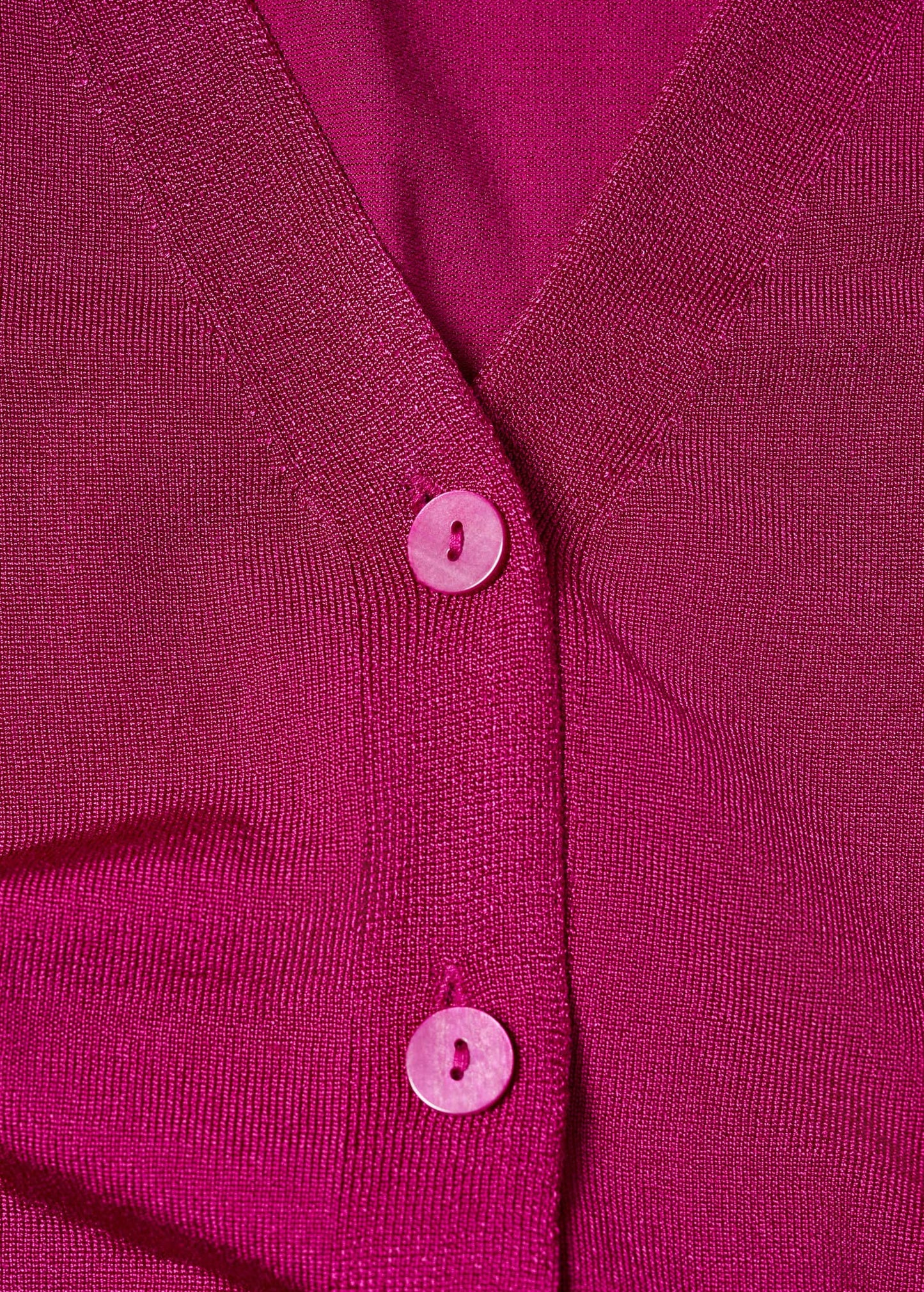 Jacket Punto Botones Rosa
