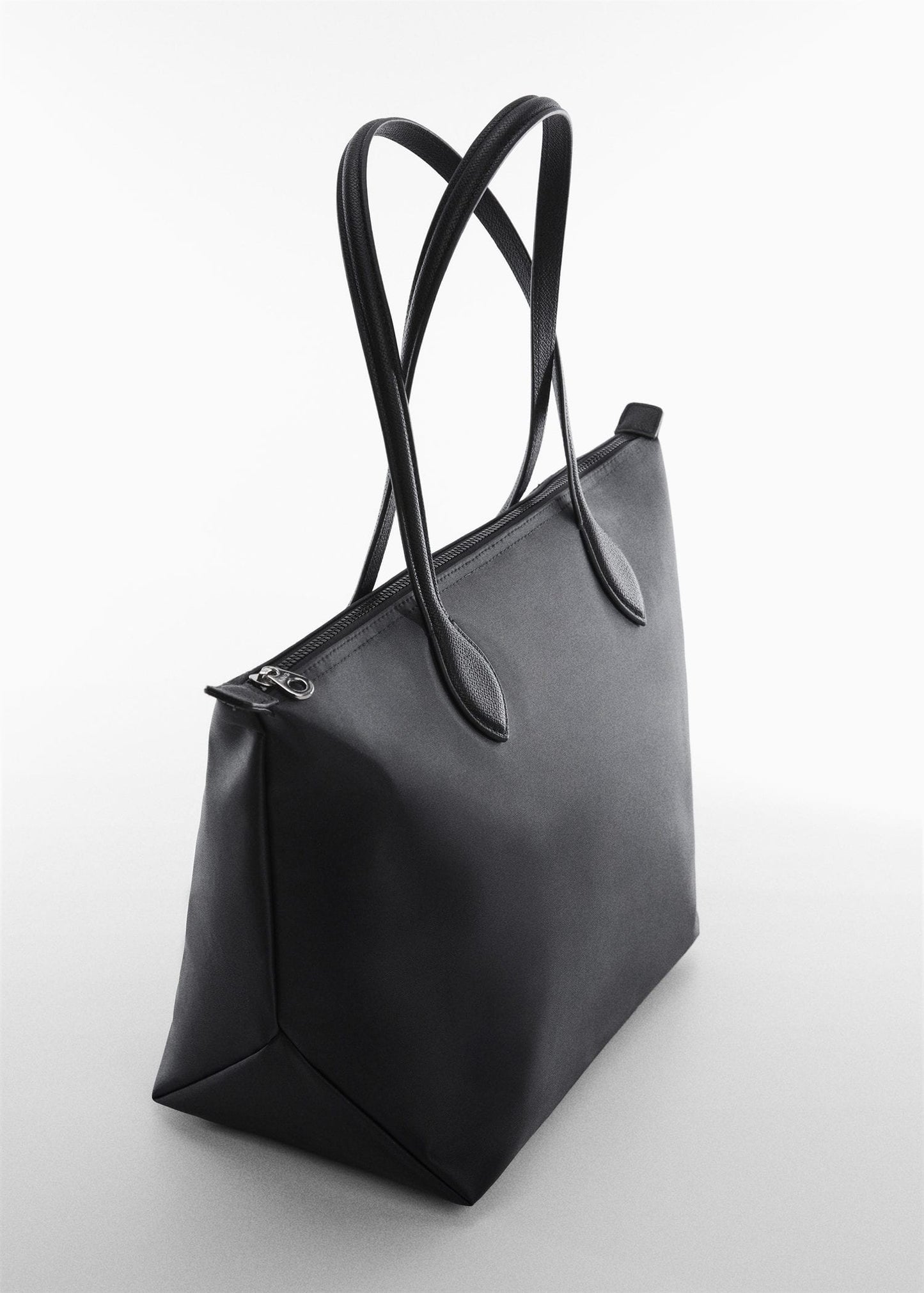 Bolso Shopper Nylon Negro