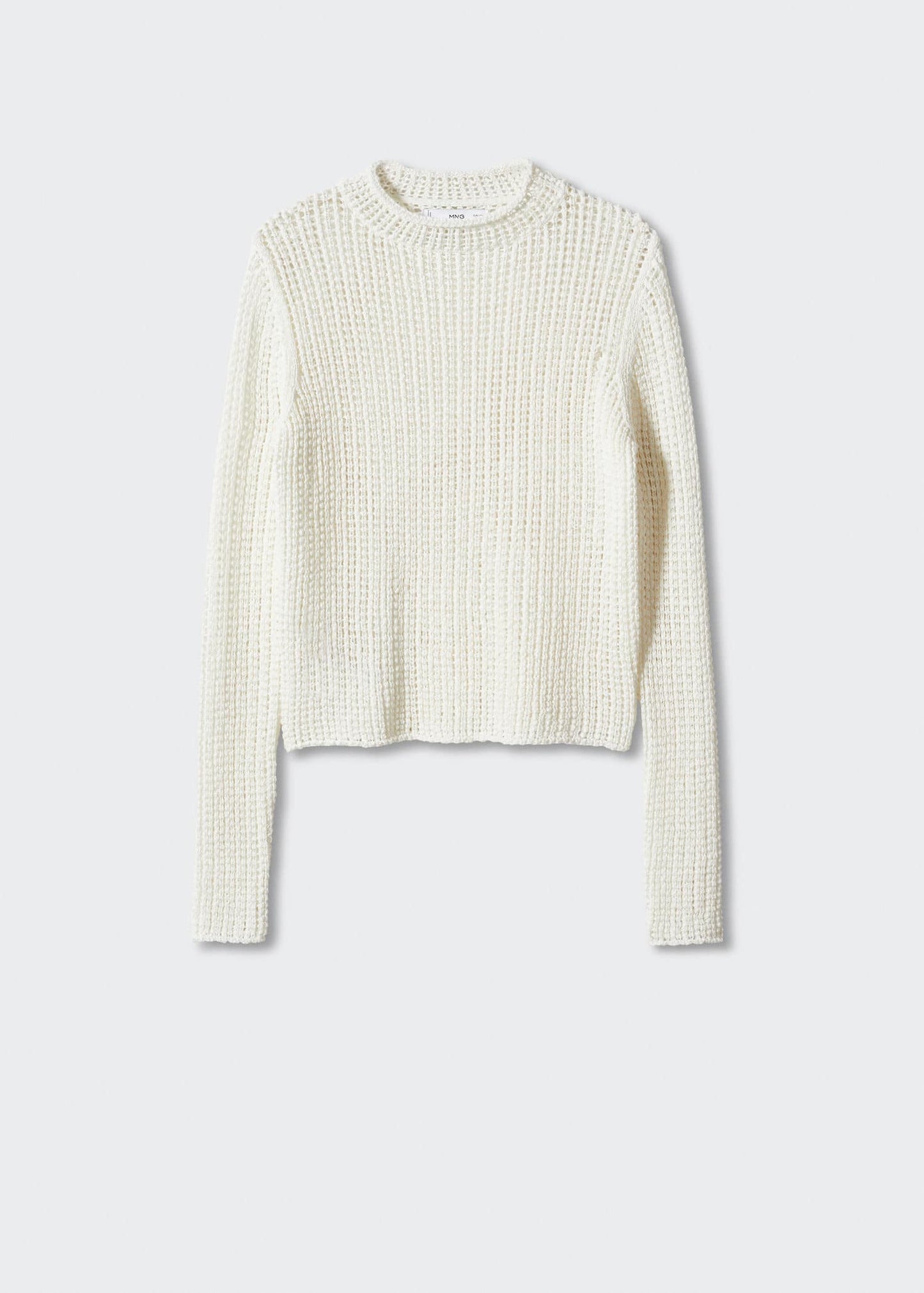 Sudadera Calado Blanco