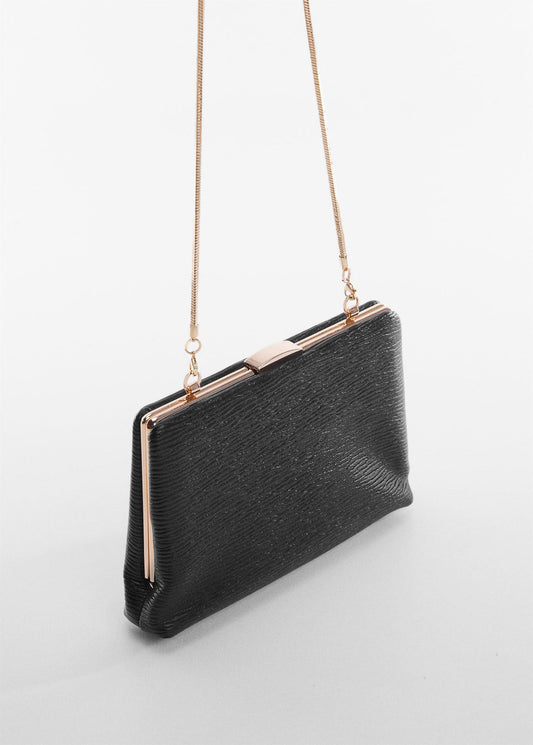 Bolso Negro Cadena