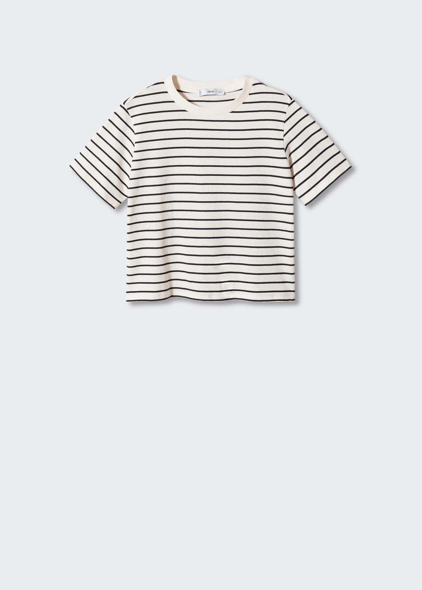 Camiseta Rayas Blanco