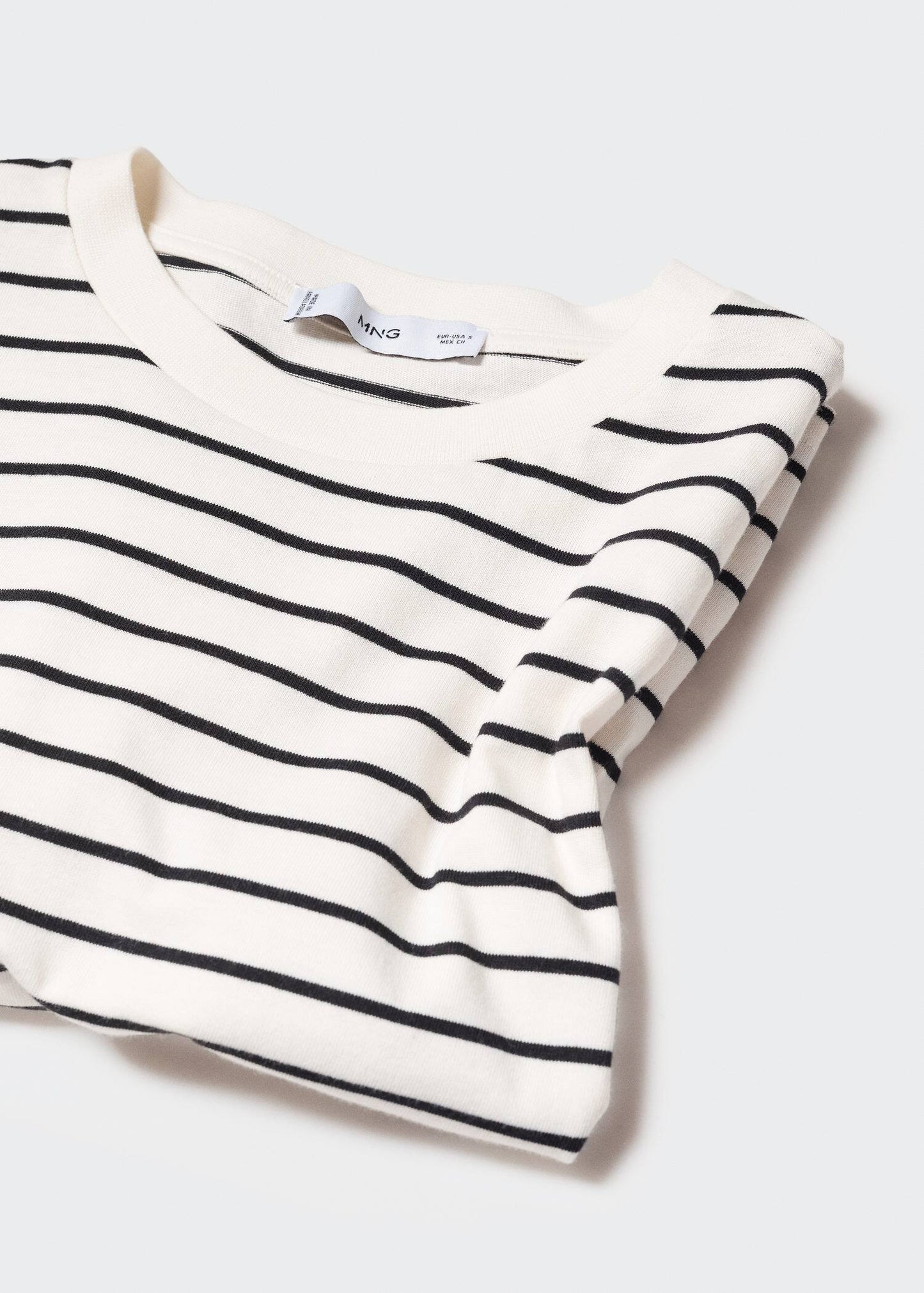 Camiseta Rayas Blanco