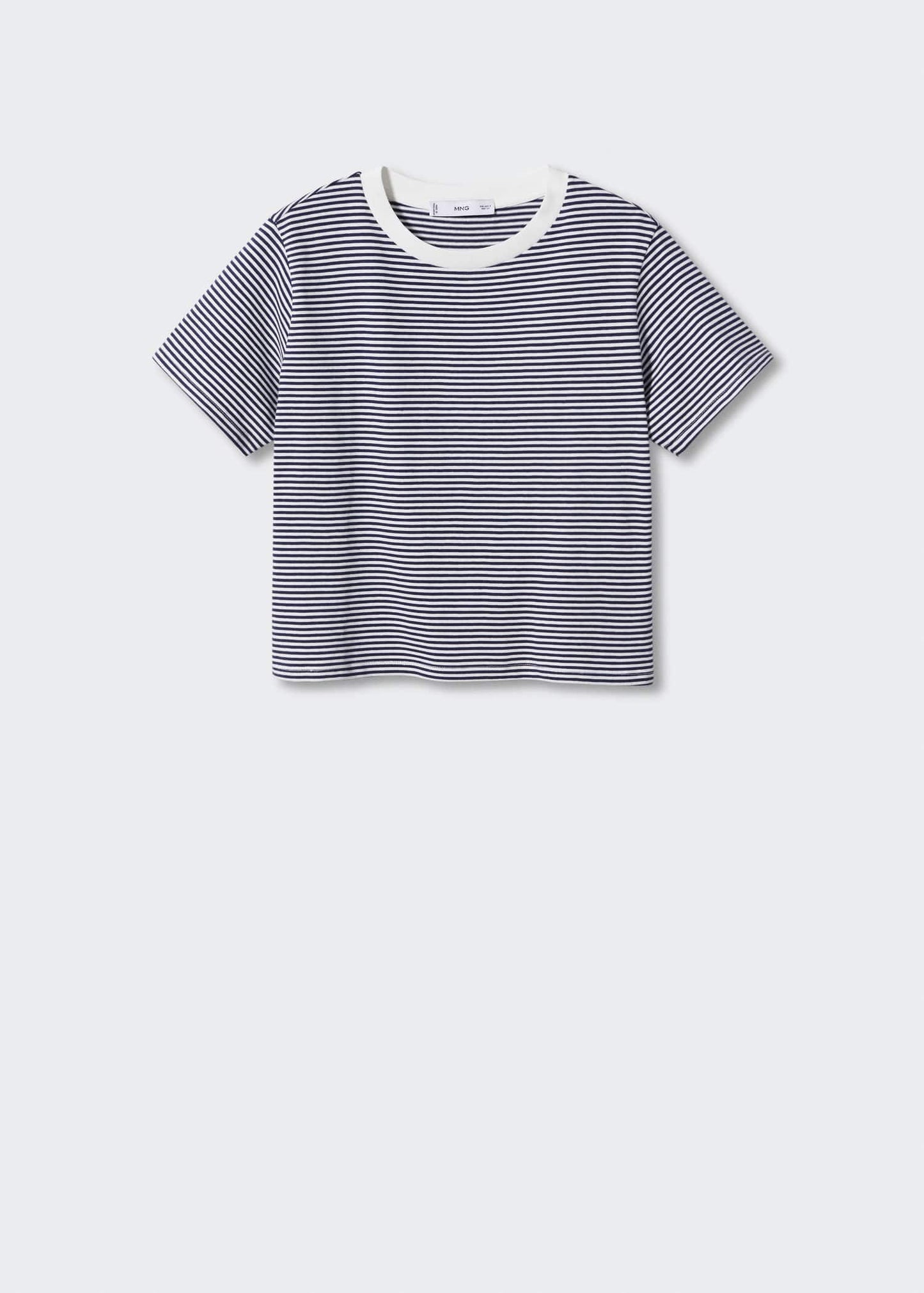 Camiseta Rayas Negro