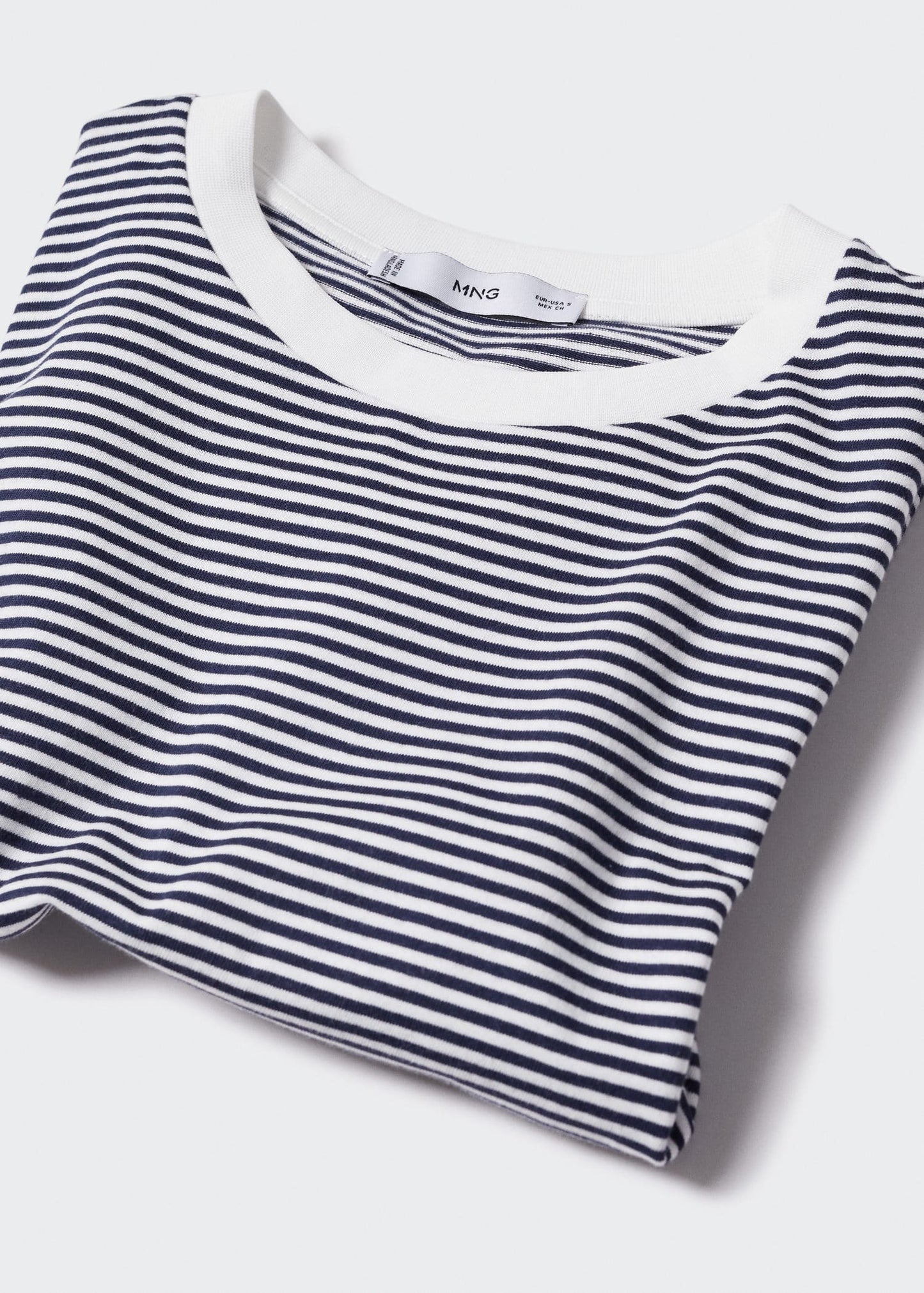Camiseta Rayas Negro