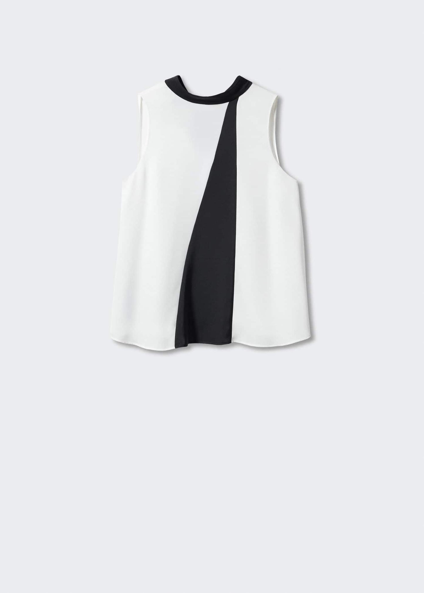 Blusa Bicolor Lazo