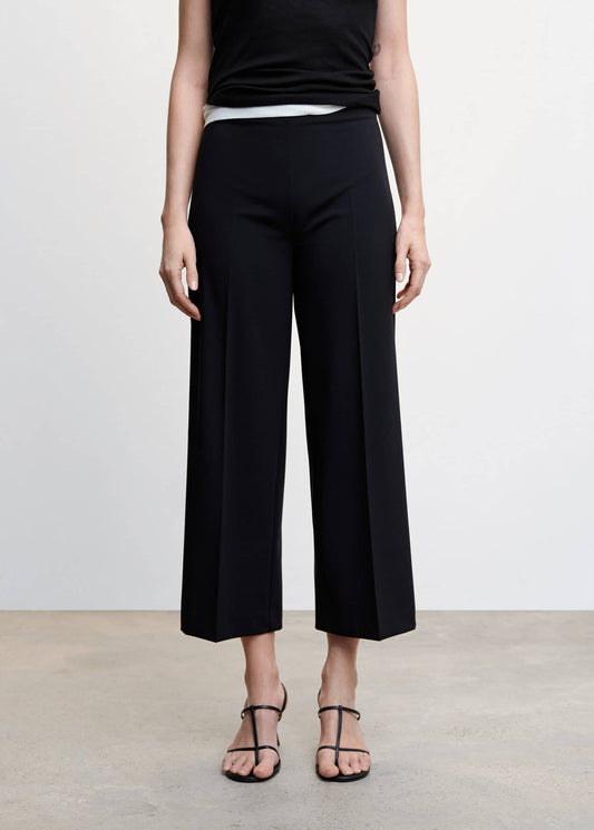 Pantalón Recto Negro