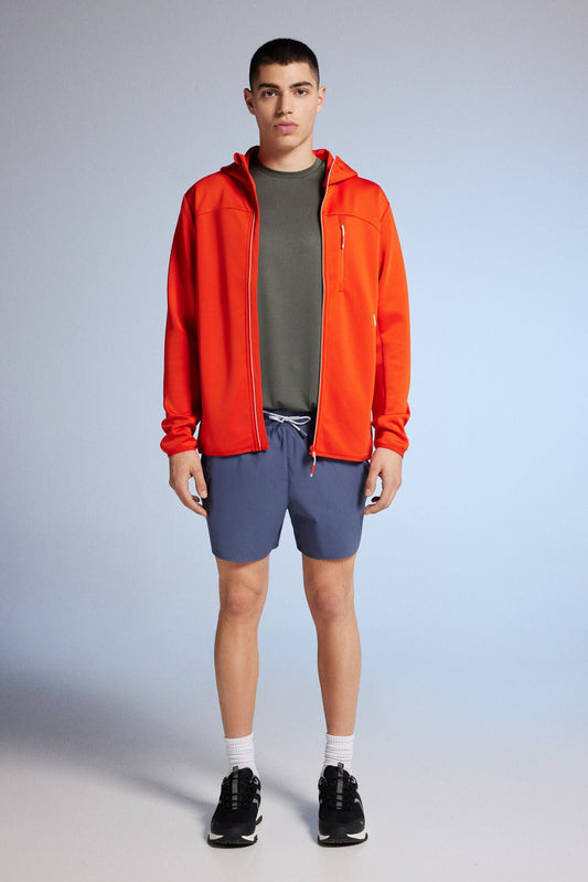 Jacket Tejido Doble Secado Rápido Rojo