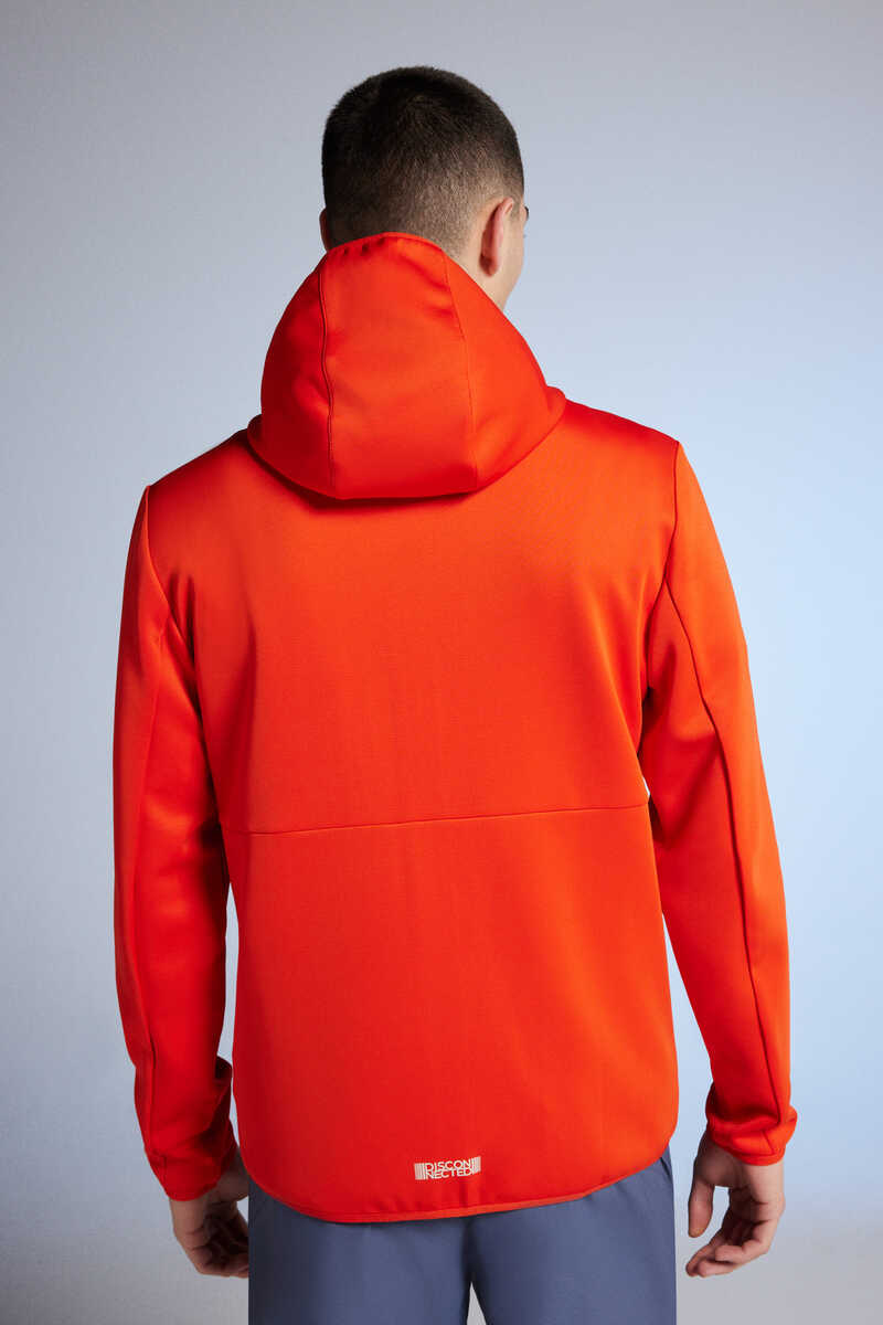 Jacket Tejido Doble Secado Rápido Rojo