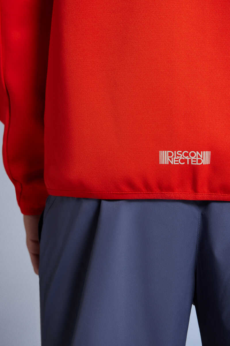 Jacket Tejido Doble Secado Rápido Rojo
