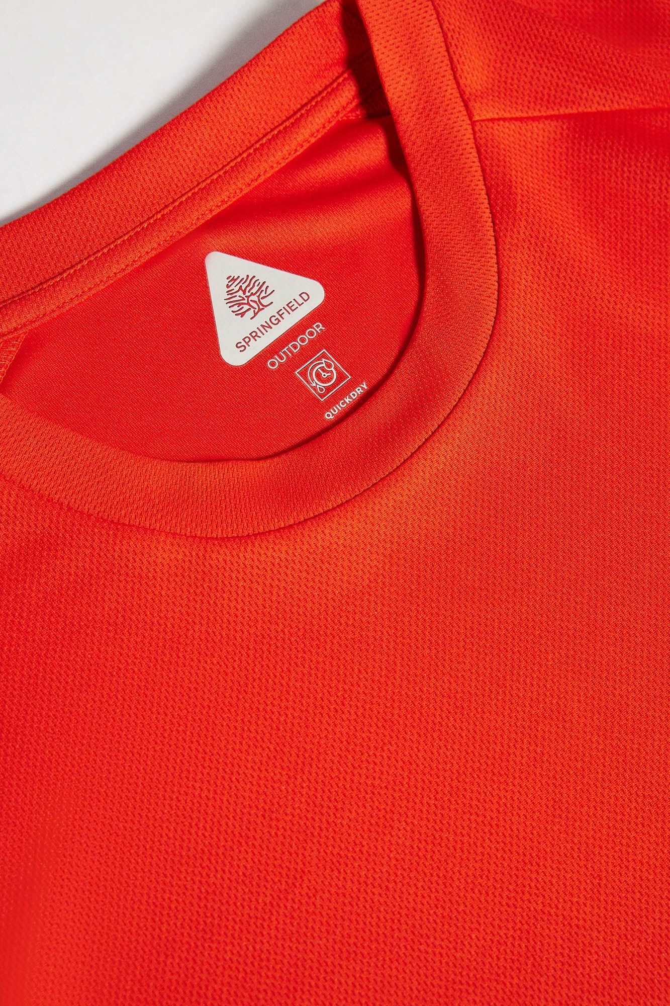 Camiseta Outdoor Secado Rápido Rojo
