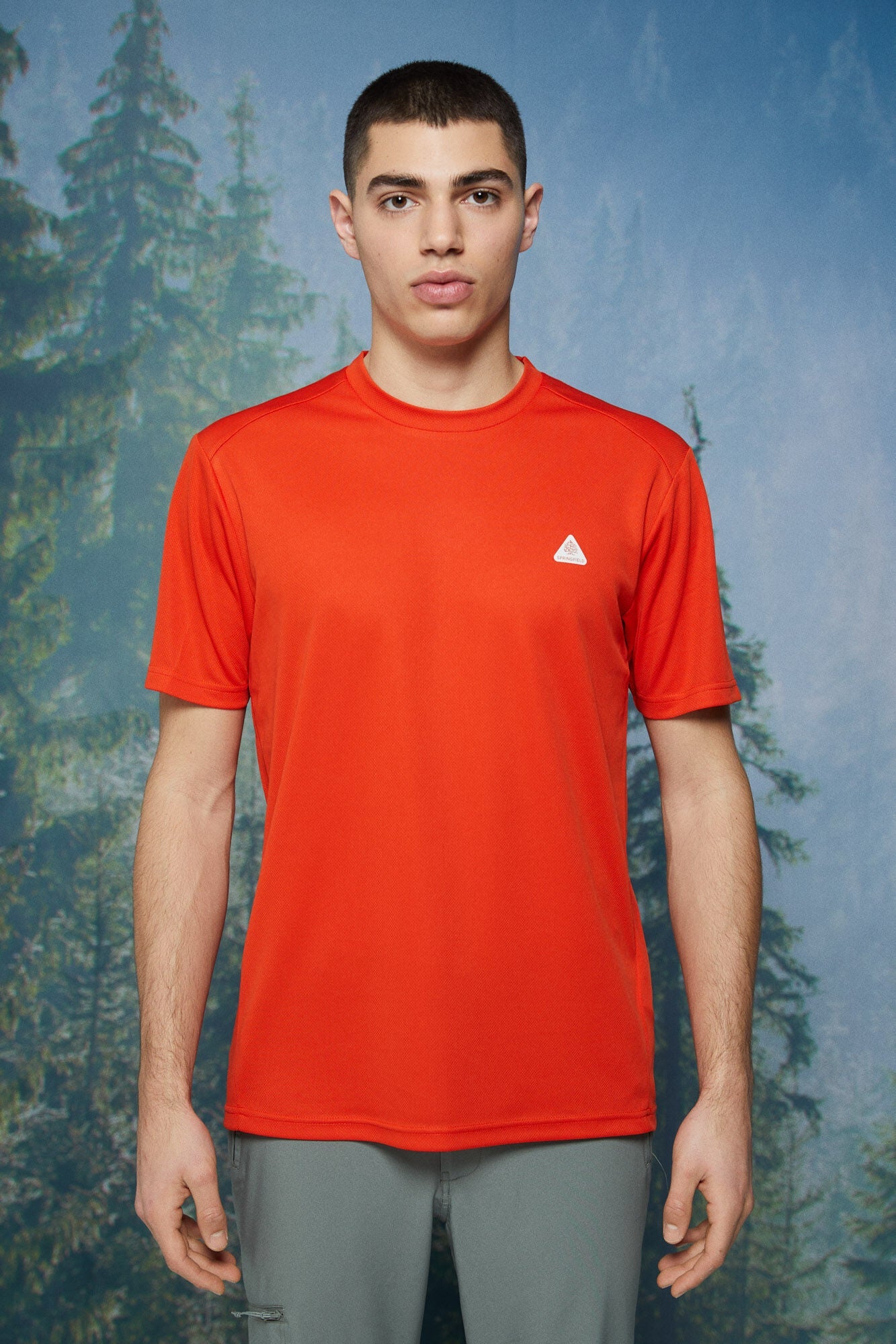 Camiseta Outdoor Secado Rápido Rojo