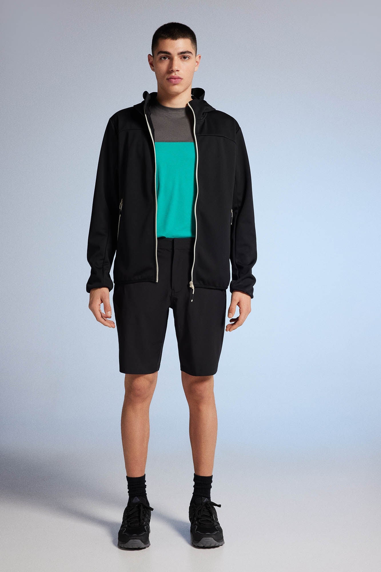 Jacket Tejido Softshell Negro