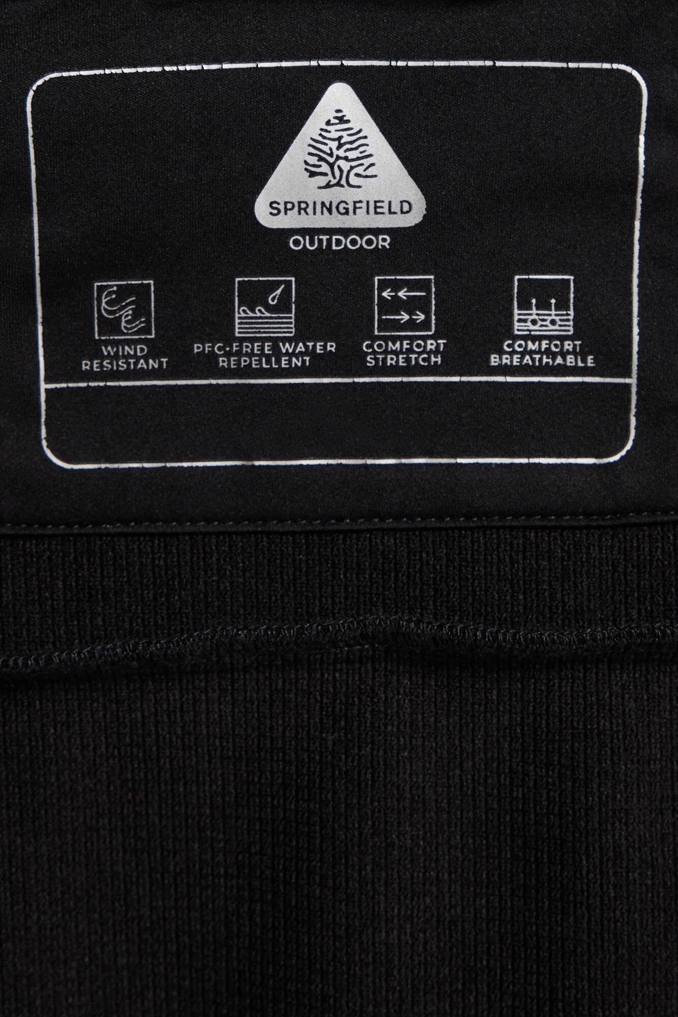 Jacket Tejido Softshell Negro
