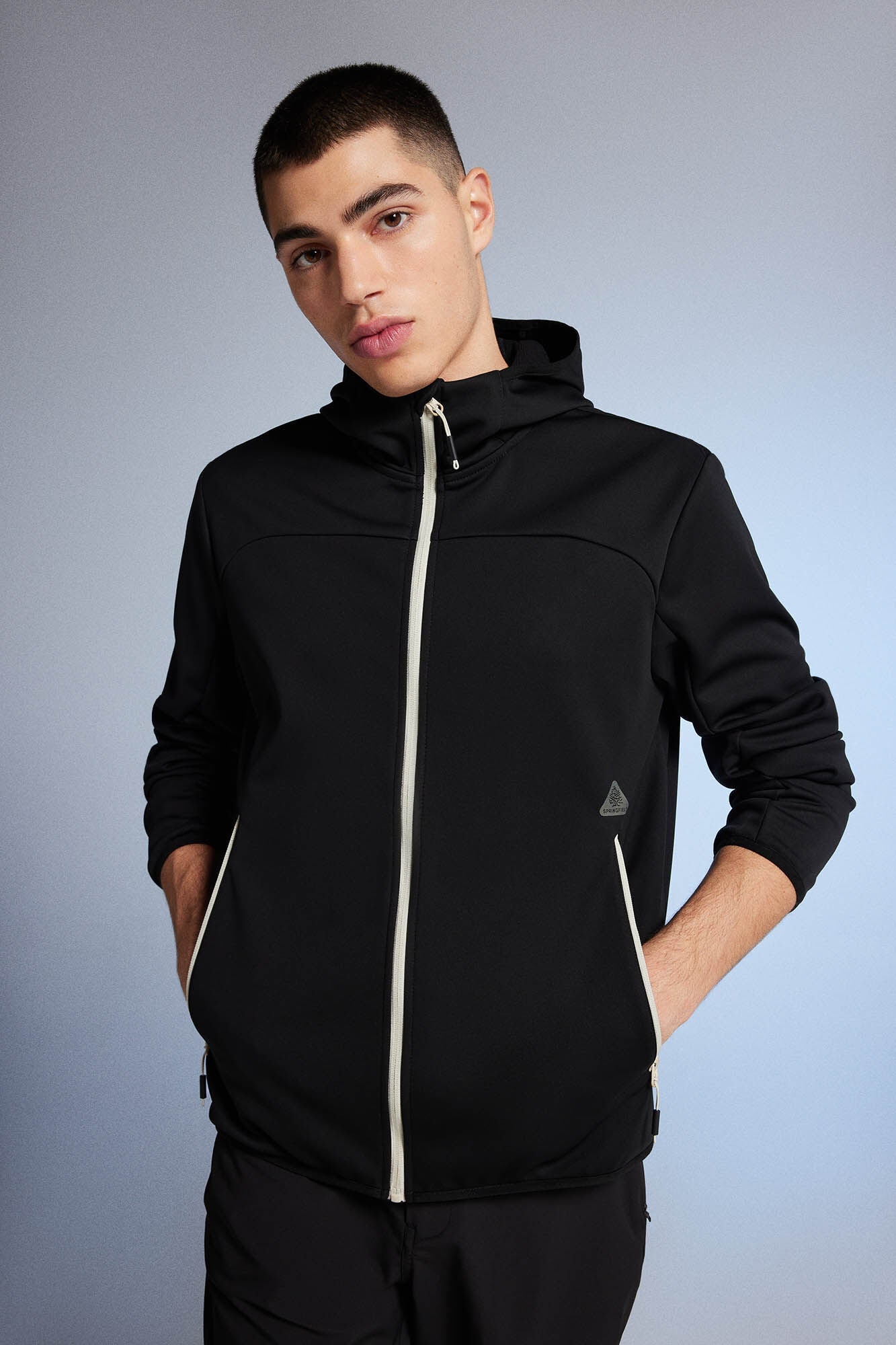 Jacket Tejido Softshell Negro