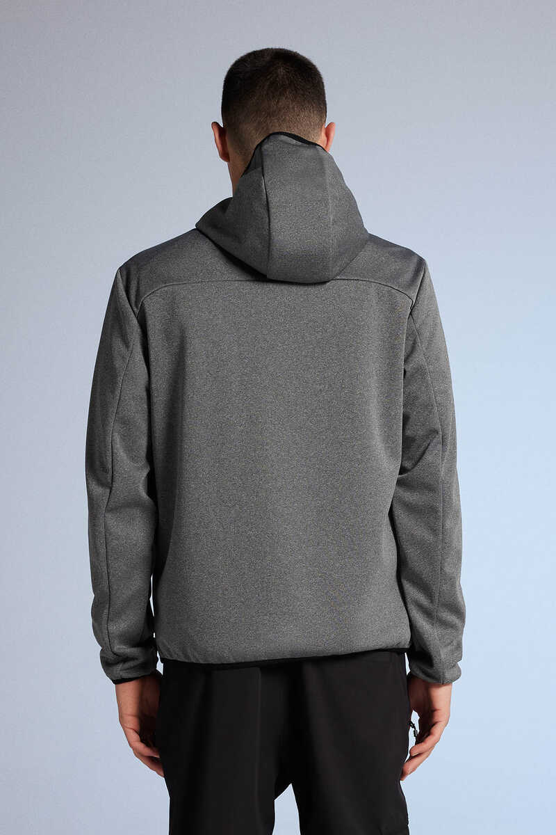Jacket Tejido Softshell Gris